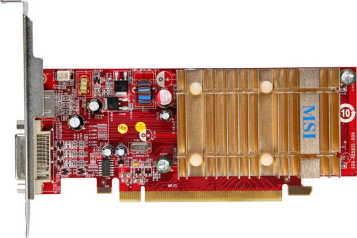 MSI V068-010R graphics card Radeon X1550 GDDR2