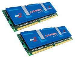 HyperX Memory 1GB 675MHz DDR2 2pk memory module 0.5 GB 240-pin DIMM