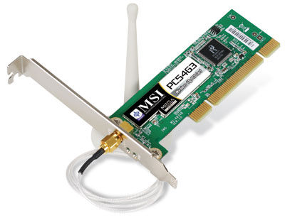 MSI PC54G3 II WLAN Adapter 54 Mbit/s