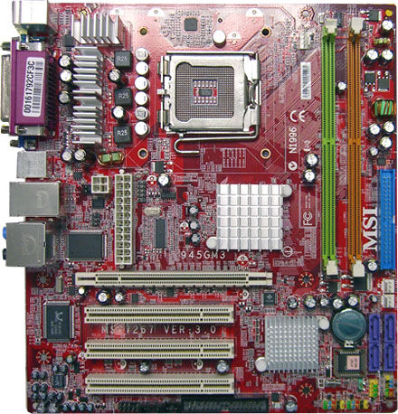 MSI 945GM3-F LGA 775 (Socket T) micro ATX