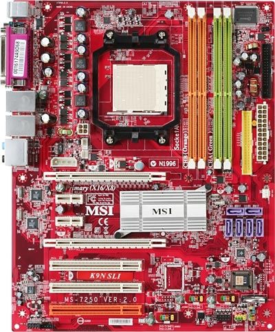 MSI K9N SLI Socket AM2 ATX