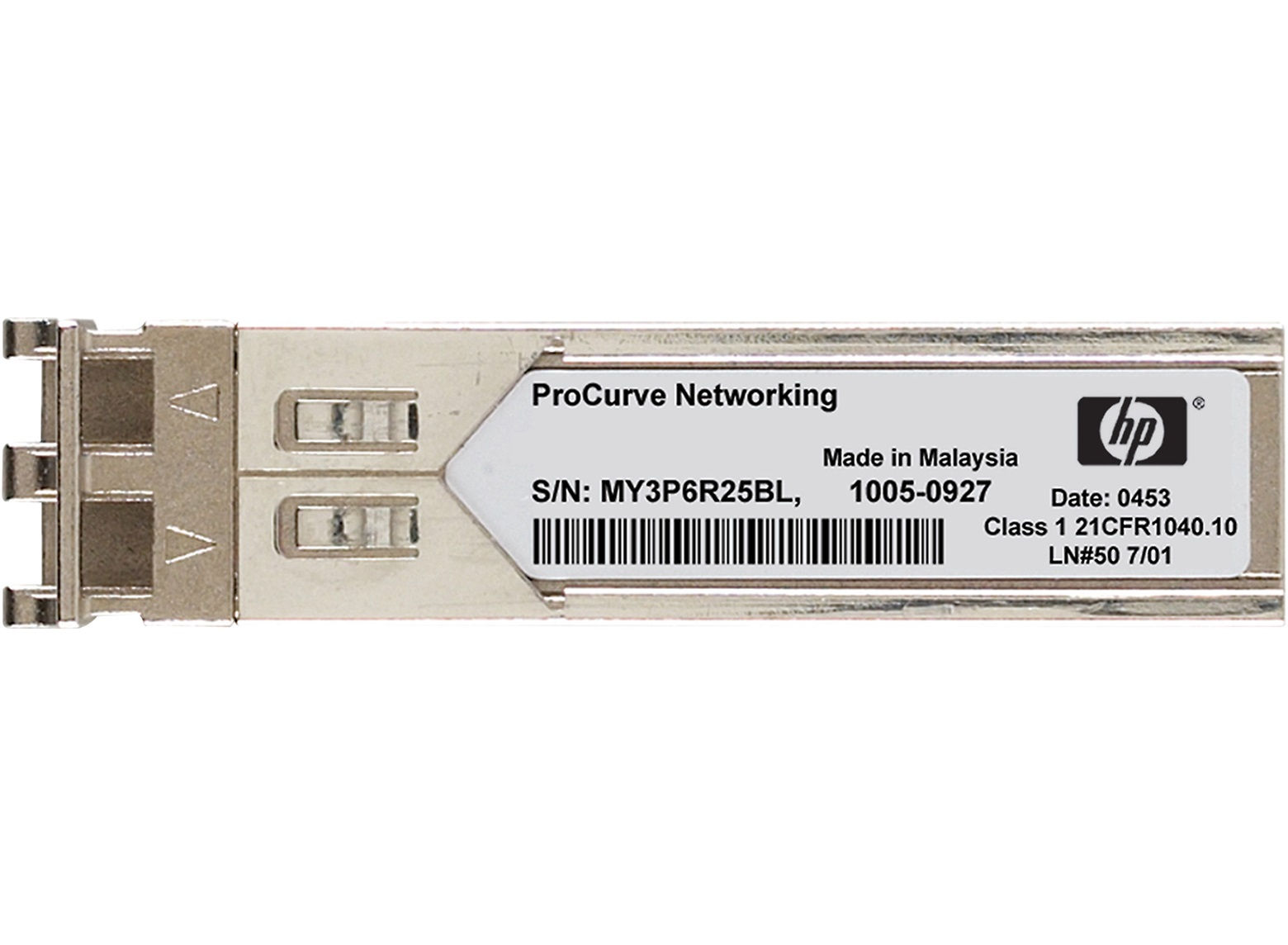 HP X170 1G SFP LC LH70 1470nm network transceiver module Fiber optic 1000 Mbit/s