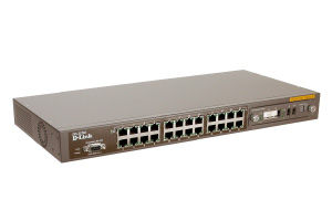 D-Link 24-poorts 10/100 beheerde stackable switch