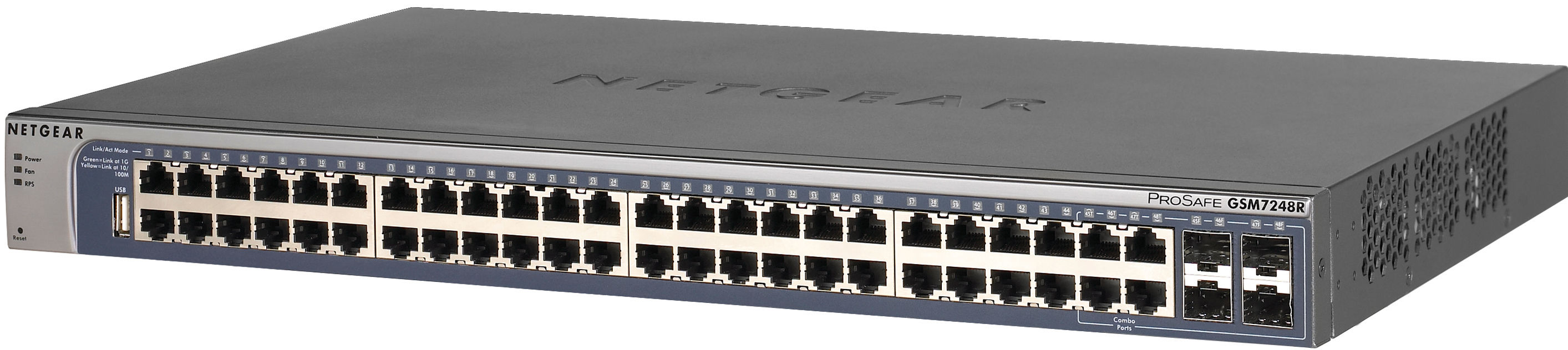 NETGEAR GSM7248SK Managed L2+ Black