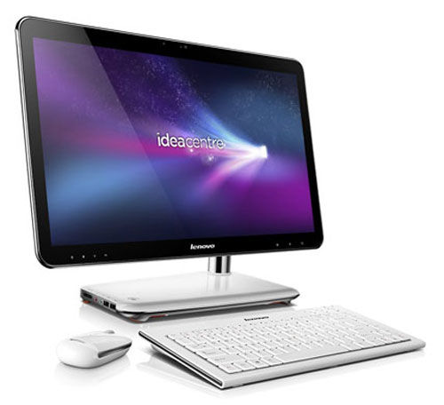 Lenovo IdeaCentre A310 Intel® Core™ i3 i3-370M 54.6 cm (21.5") 1920 x 1080 pixels 4 GB DDR3-SDRAM 500 GB Windows 7 Home Premium Black, White