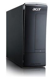 Acer Aspire 990 Intel Pentium G G630 4 GB DDR3-SDRAM 500 GB Windows 7 Home Premium Desktop PC Black