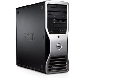 DELL Precision T3500 Intel® Xeon® 3000 Sequence W3503 4 GB DDR3-SDRAM Windows 7 Professional Tower Workstation Black, Silver