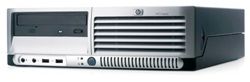HP dc7700 Intel® Core™2 Duo 1 GB DDR2-SDRAM 250 GB Intel® GMA 3000 Windows XP Professional SFF PC