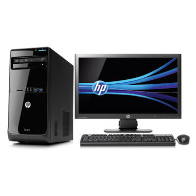 HP Pro 3400 Microtower PC Bundle