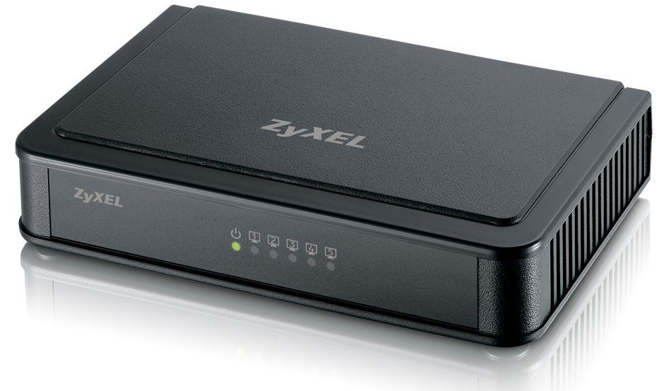 Zyxel ES-105E network switch Black