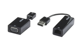 ASUS Connectivity Combo USB graphics adapter Black
