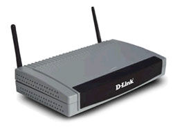 D-Link Wireless Broadband Gateway with 3-Port Switch and Print Server gateway/controller