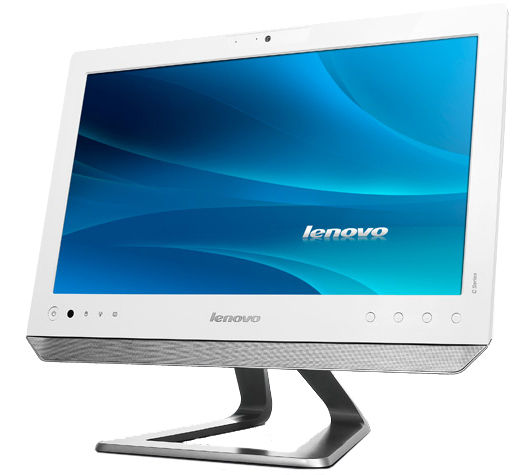 Lenovo C225 AMD E E-450 47 cm (18.5") 1366 x 768 pixels 2 GB DDR3-SDRAM 320 GB HDD Windows 7 Home Premium Wi-Fi 4 (802.11n) White