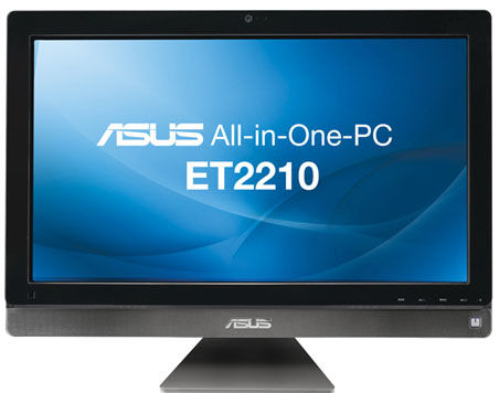 ASUS ET2210ENTS-B019C All-in-One PC/workstation Intel Pentium G G630 54.6 cm (21.5") 1920 x 1080 pixels Touchscreen 4 GB DDR3-SDRAM 500 GB HDD Windows 7 Home Premium Wi-Fi 4 (802.11n) Black