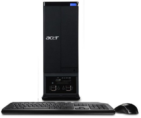 Acer Aspire X3950-SD32B Intel® Core™ i3 i3-540 3 GB DDR3-SDRAM 1 TB Windows 7 Home Basic Desktop PC Black