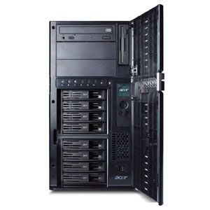 Acer Altos AAG710 Xeon 3.2GHz/800MHz/1MB EM64. 1024MB DDR II(2x512MB). SCSI 1CH server Tower/Rack (5U) Intel® Xeon® 1 GB