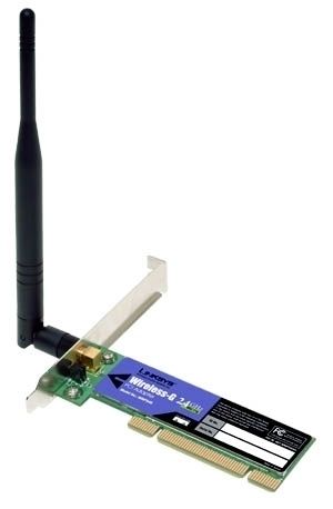 Linksys Wireless-G PCI Card 802.11g 54 Mbit/s