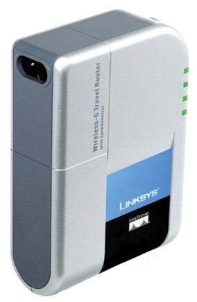 Linksys Wireless-G Travel Router with SpeedBooster 802.11g wireless router