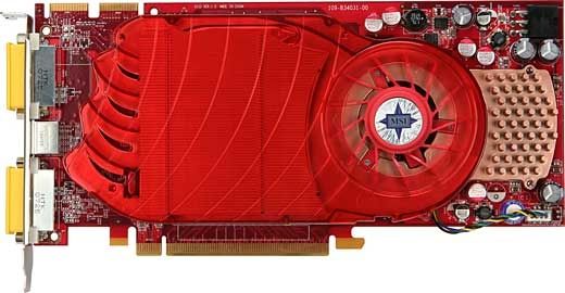 MSI RX3850-T2D256E-OC graphics card GDDR3