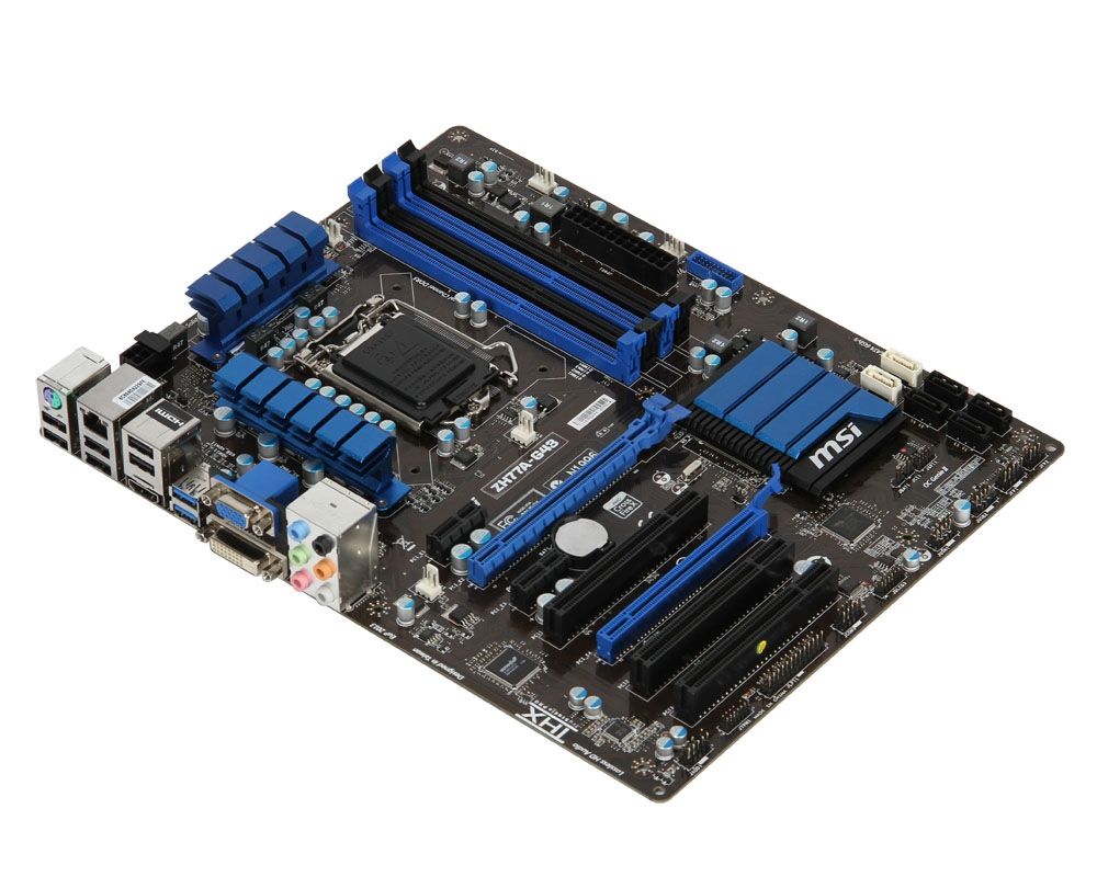MSI ZH77A-G43 motherboard LGA 1155 (Socket H2) ATX