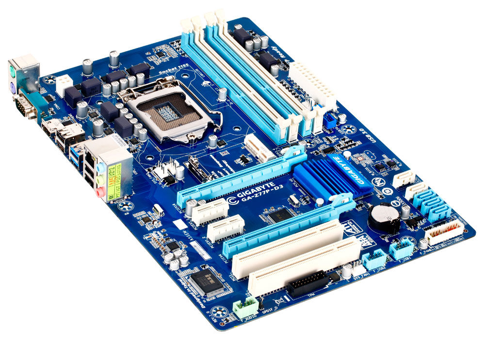 GIGABYTE GA-Z77P-D3 motherboard Intel Z77 LGA 1155 (Socket H2) ATX