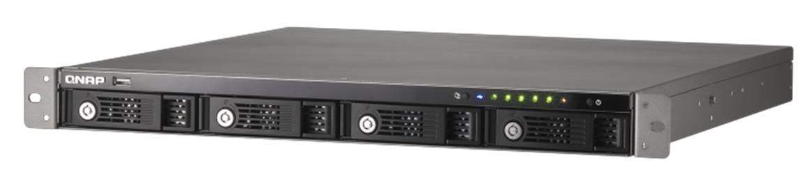 QNAP TS-419U II, 12 TB Rack (1U) Marvell 0.5 GB DDR3 Black