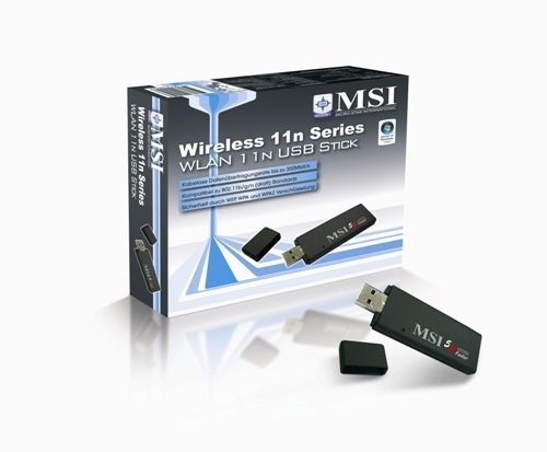MSI US70SE - Wireless USB 2.0 Adapter interface cards/adapter