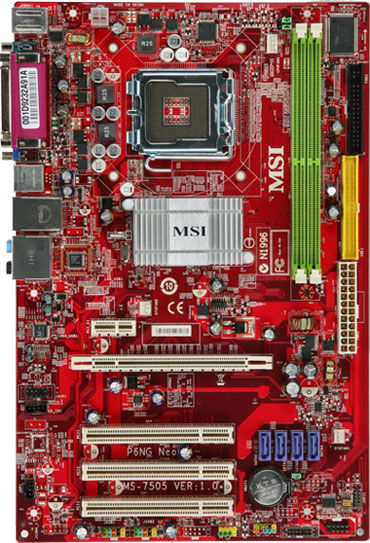 MSI P6NG NEO-L motherboard LGA 775 (Socket T) ATX