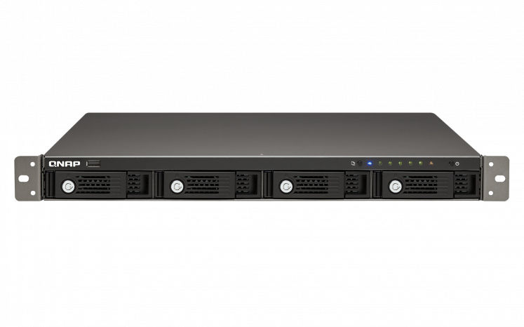 QNAP TS-419U II 4x1TB Rack (1U) Marvell 0.5 GB DDR3 4 TB Black