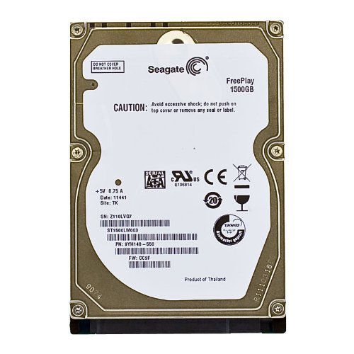 Seagate Expansion FreePlay 1.5TB 2.5" 5.4k SATA 16MB internal hard drive 5400 RPM 2.5" Serial ATA