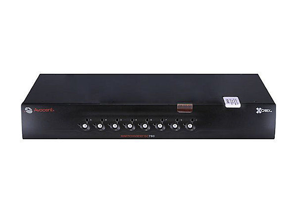 Vertiv SwitchView SC780-202 KVM switch Black