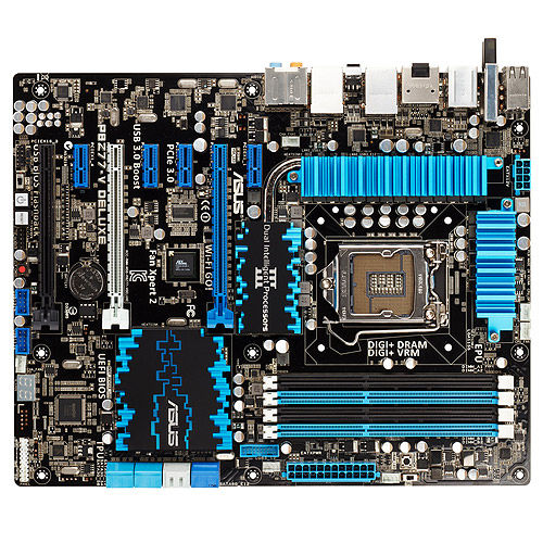 ASUS P8Z77-V-DELUXE motherboard Intel Z77 LGA 1155 (Socket H2) ATX