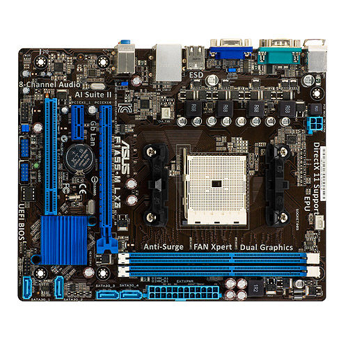 ASUS F1A55-M LX3 motherboard AMD A55 Socket FM1 micro ATX