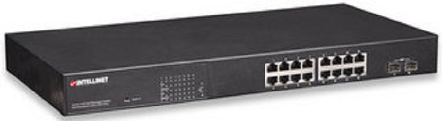 Intellinet 560535 network switch Power over Ethernet (PoE) Black