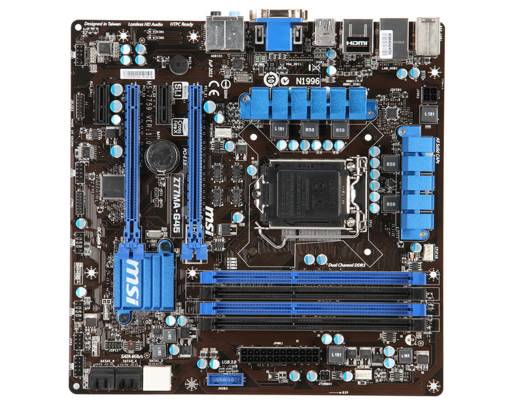 MSI Z77MA-G45 Intel Z77 LGA 1155 (Socket H2) micro ATX