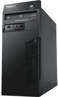 Lenovo ThinkCentre M71e Intel Pentium G G630 2 GB DDR3-SDRAM 250 GB FreeDOS Tower PC Black