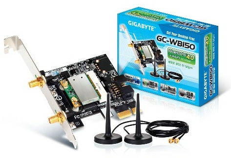 GIGABYTE GC-WB150 network card Internal WLAN / Bluetooth 150 Mbit/s