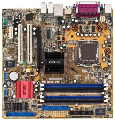 ASUS Motherboard P5GD1-VM Intel S775 m-ATX LGA 775 (Socket T) micro ATX