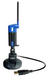 Linksys Wireless-G Portable USB Adapter 54 Mbit/s