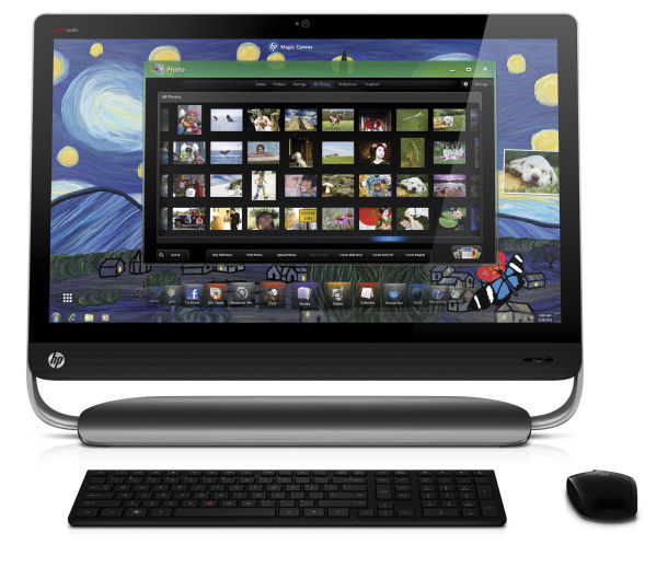 HP Omni 27-1000ed Intel® Core™ i5 i5-2390T 68.6 cm (27") 1920 x 1080 pixels 4 GB DDR3-SDRAM 1 TB HDD Windows 7 Home Premium Wi-Fi 4 (802.11n) Black