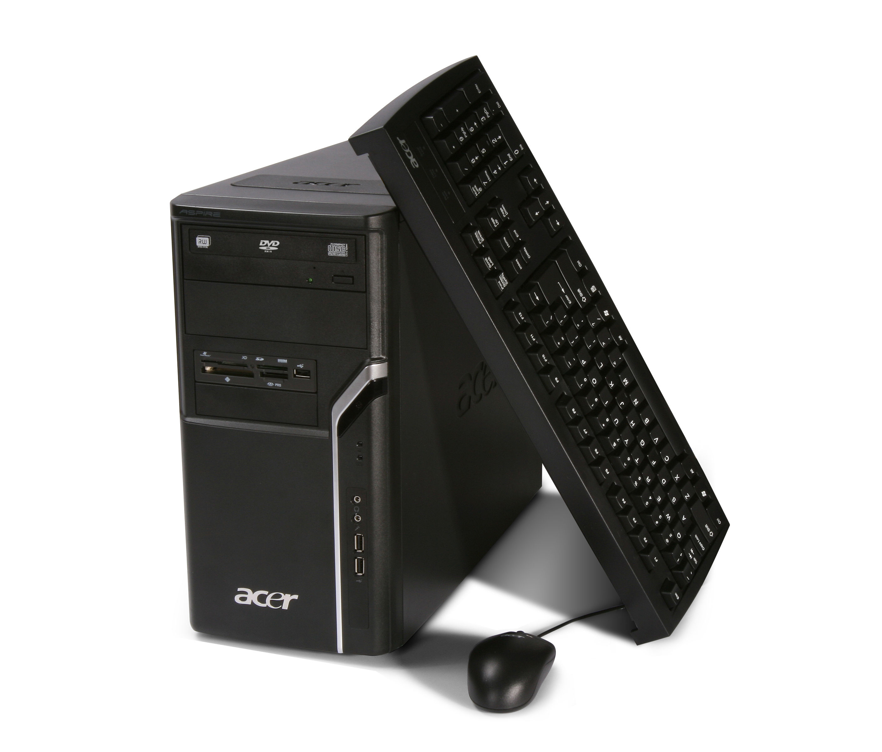 Acer Aspire M1610 Intel® Pentium® Dual-Core 2 GB DDR2-SDRAM 500 GB NVIDIA® GeForce® 8400 GS Windows Vista Home Premium Tower PC