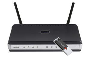 D-Link DKT-400/E wireless router Fast Ethernet Black, Silver