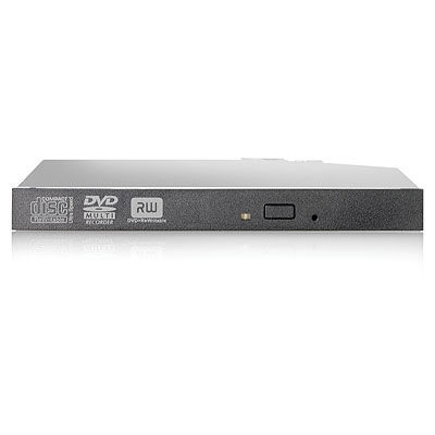 HP 12.7mm Slim SATA DVD-RW JackBlack Optical Drive optical disc drive