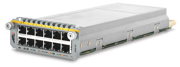Allied Telesis 12-Port Gigabit Copper Expansion Module network switch component