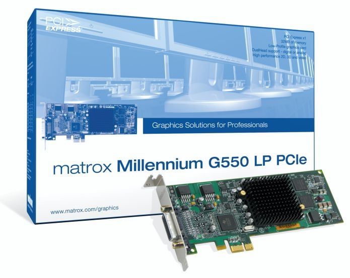 Matrox G55-MDDE32LPDF graphics card GDDR