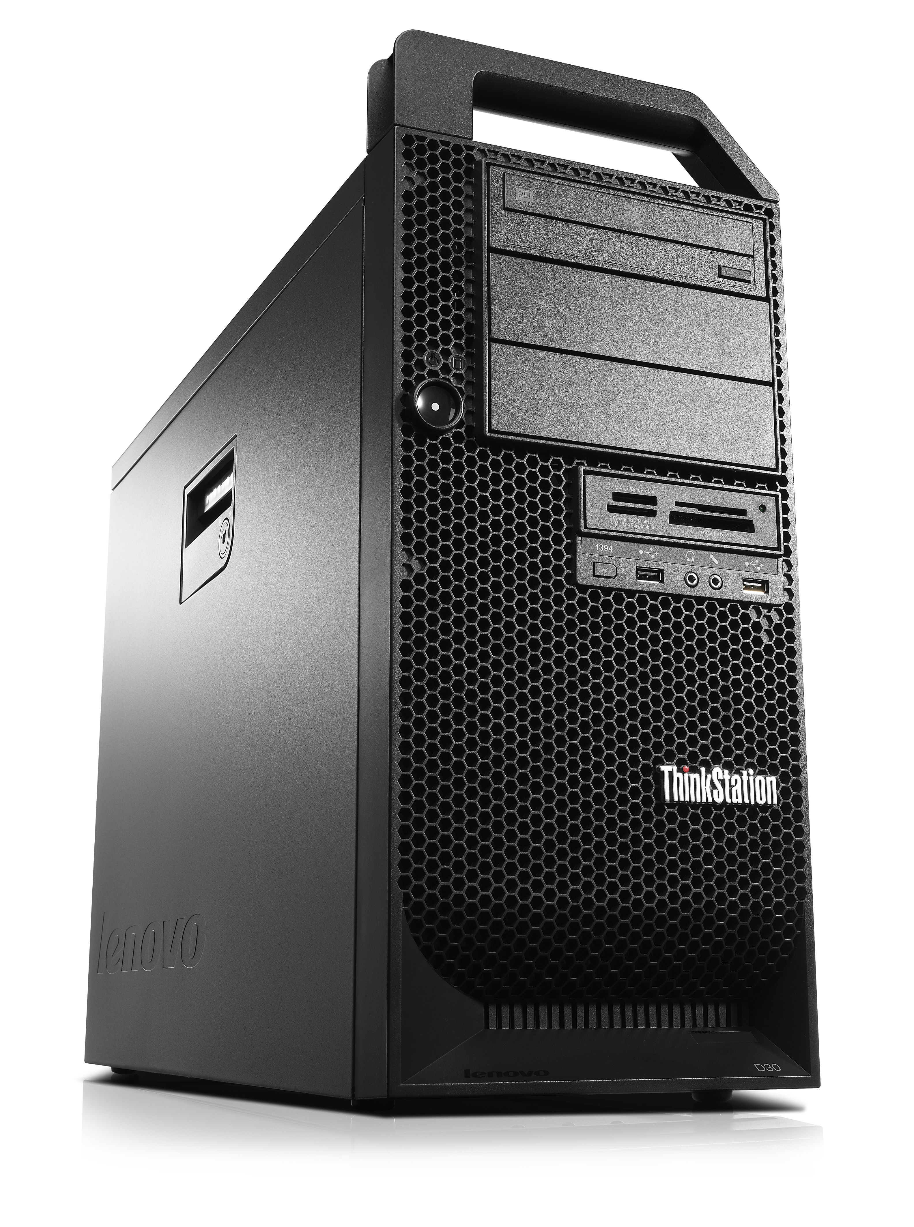 Lenovo ThinkStation D30 Intel® Xeon® E5 Family E5-2603 8 GB DDR3-SDRAM 2 TB HDD NVIDIA® Quadro® 2000 Windows 7 Professional Tower Workstation Black