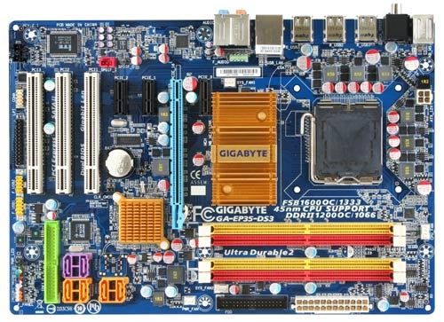 GIGABYTE Motherboard GA-EP35-DS3 LGA 775 (Socket T) ATX