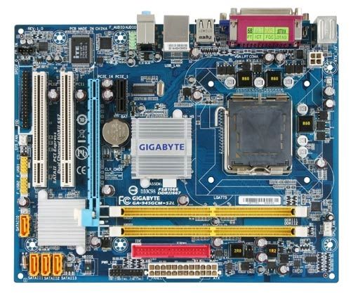 GIGABYTE GA-945GCM-S2L motherboard LGA 775 (Socket T) micro ATX