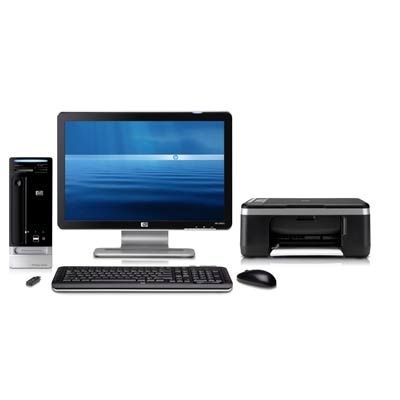 HP Pavilion Slimline s3360.nl-p Desktop PC Bundle Intel® Pentium® E2200 2 GB DDR2-SDRAM 500 GB AMD Radeon HD 2400 Windows Vista Home Premium Tower