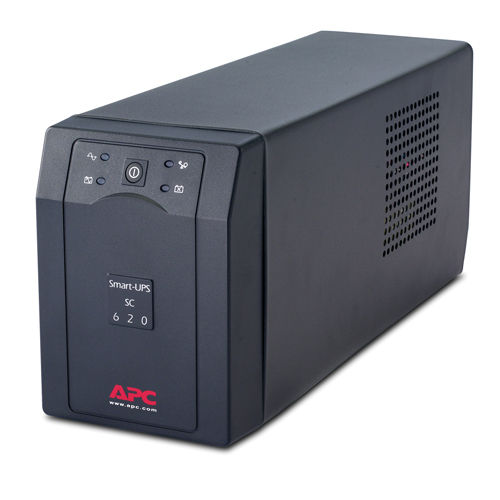 APC SC620I + WBEXTWAR3YR-SP-01 uninterruptible power supply (UPS) 0.62 kVA 390 W 4 AC outlet(s)